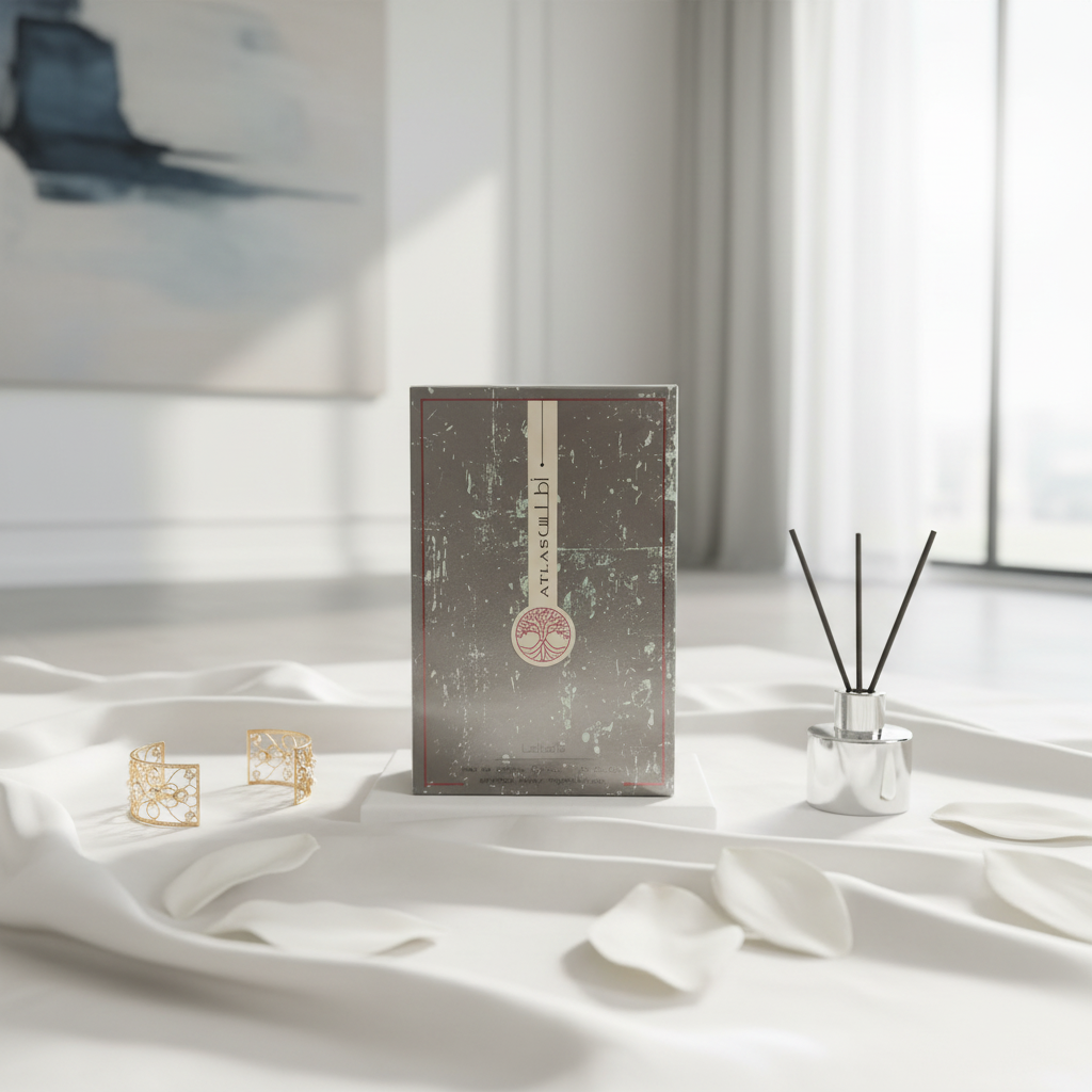 Atlas White Silk Lifestyle